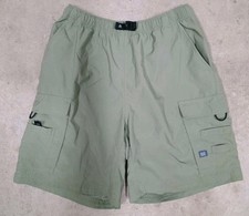 Vintage Nike ACG Shorts Cargo Hiking Outdoor Belted Elastic Waist Size L