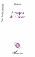Gilles Gontier | A Propos D'un LièVre | Taschenbuch | FranzöSisch (2020) | 98 S.
