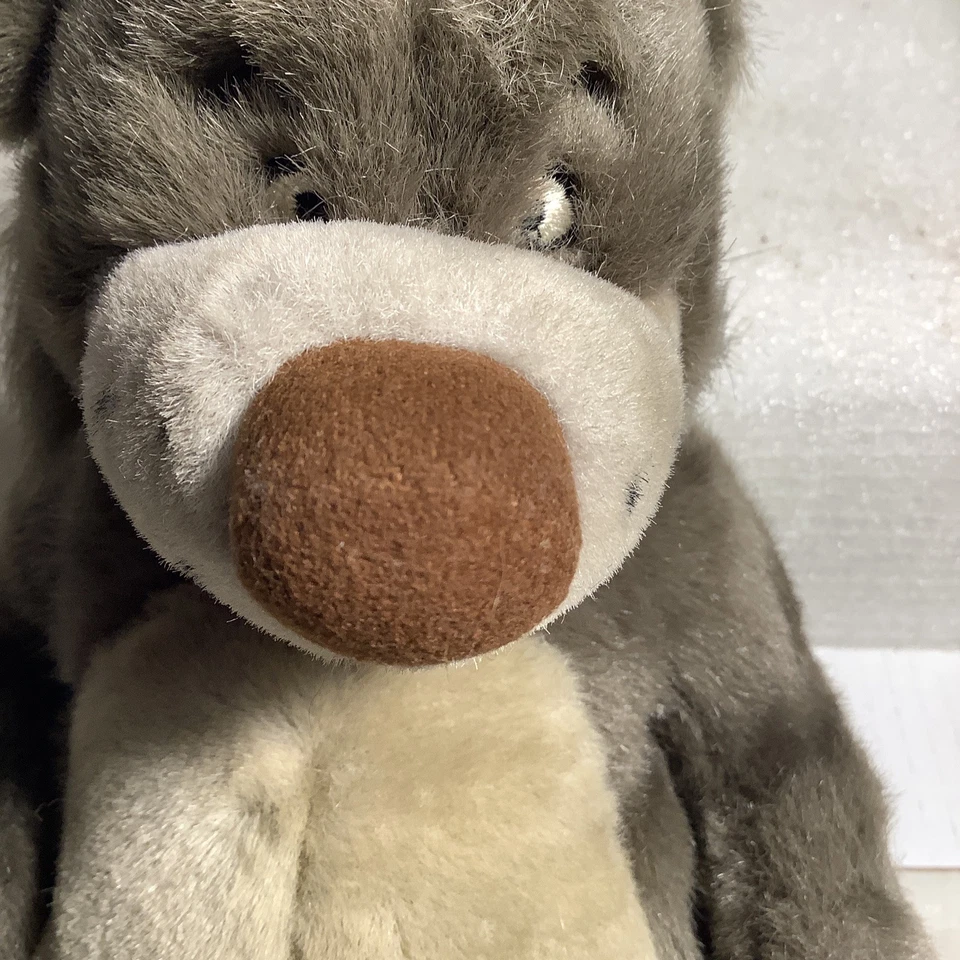 Disney Store Plush Stuffed Blue Baloo Bear The Jungle Book - Image 2 of 4