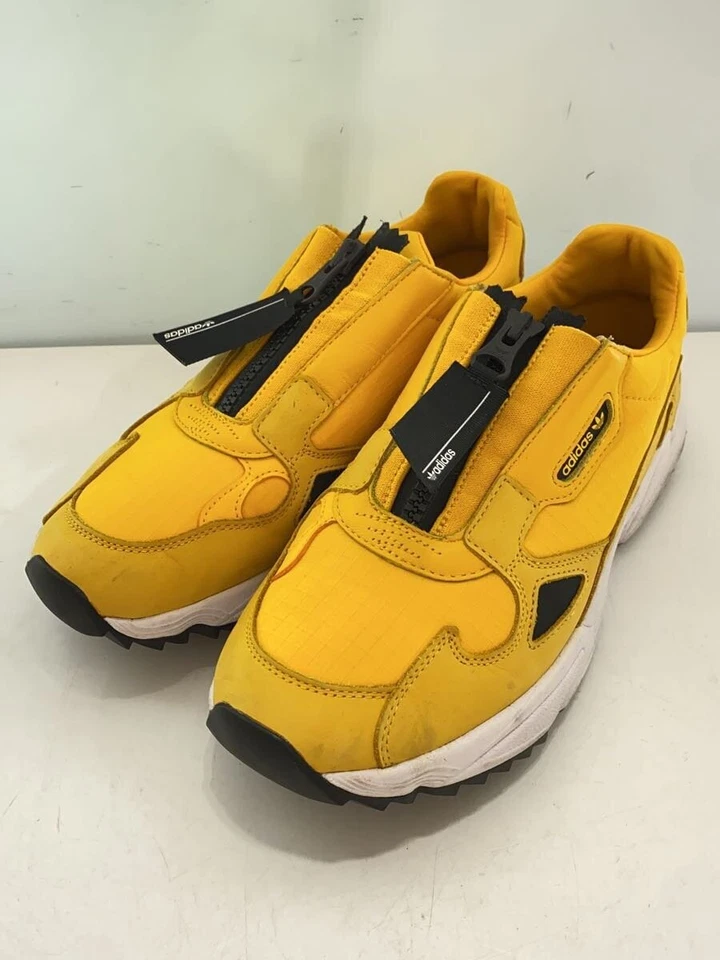 Hombres 9.5US Adidas Originales/Falcon Cremallera con Halcón con Amarillo/Ee5113/ Foto 2 de 4