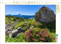 Calvendo Puzzle AlpenrosenblüTe Am Nebelhorn | 1000 Teile Lege-GrößE 64 × 48 Cm
