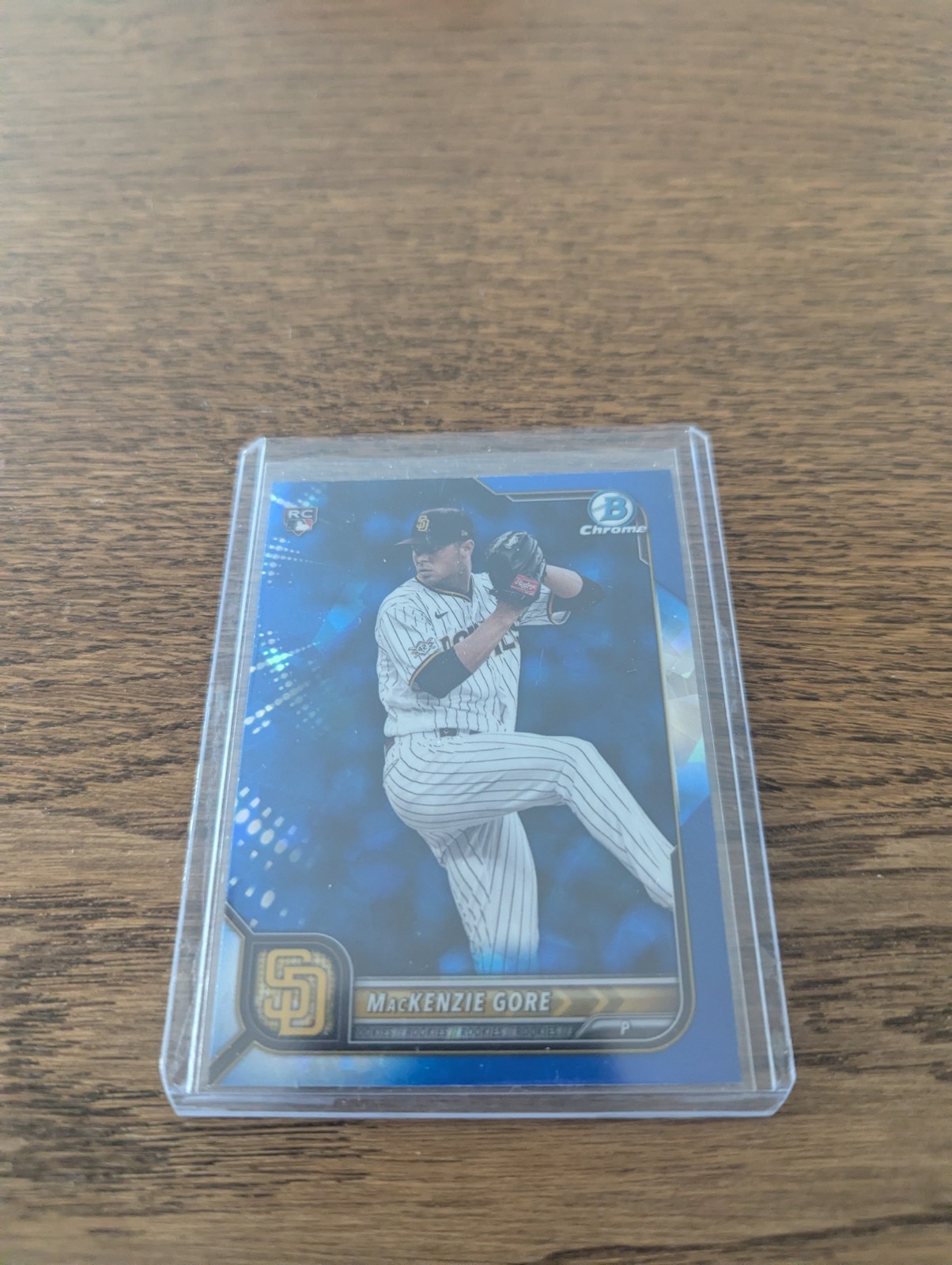 2022 Bowman Chrome Sapphire Edition - Mackenzie Gore #67 (RC)