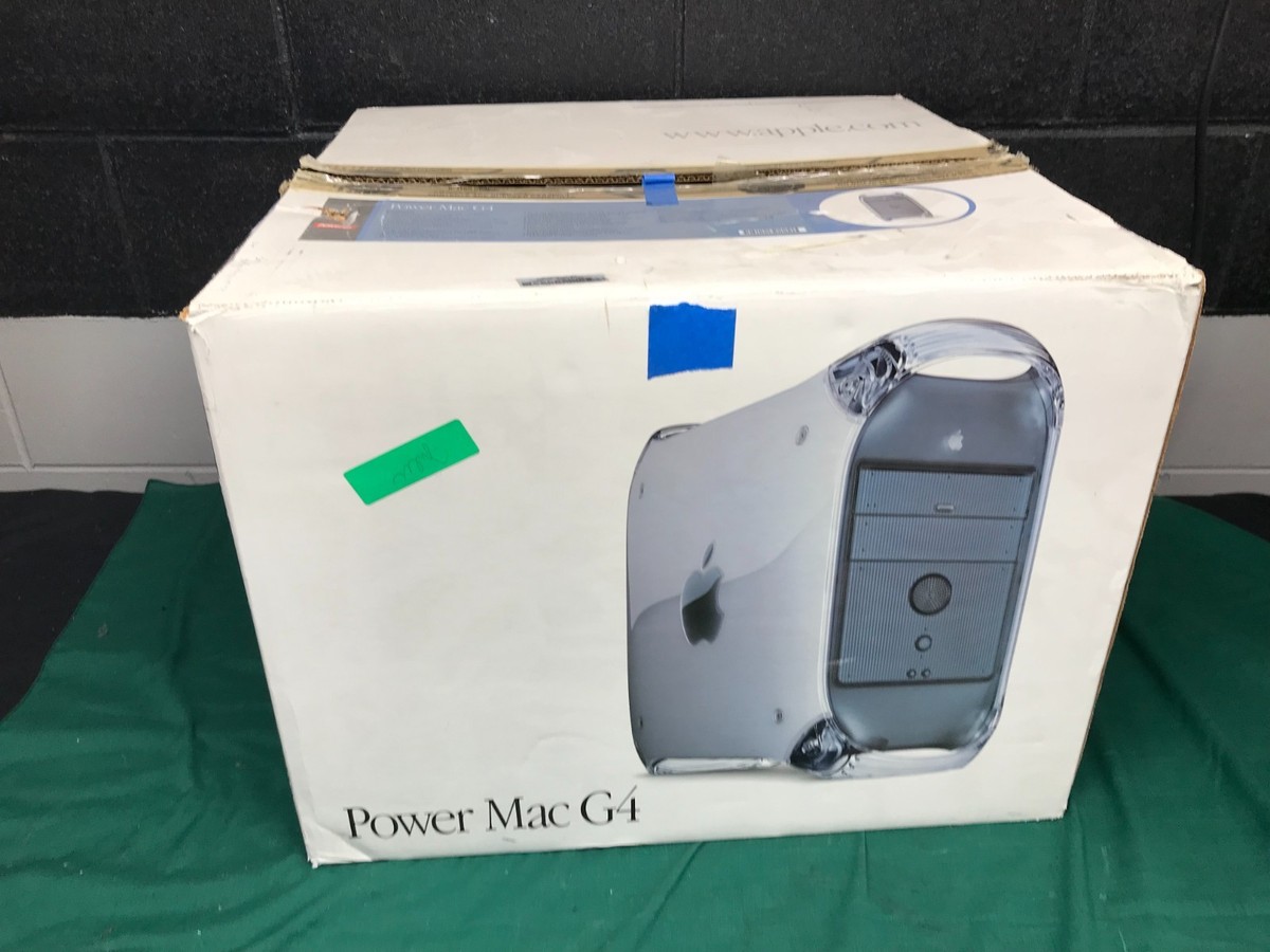Power PC G4 ＋Mac OSX Server Apple Mac Server G4 400 PowerPC 7400 384MB RAM 20GB HDD MS Office