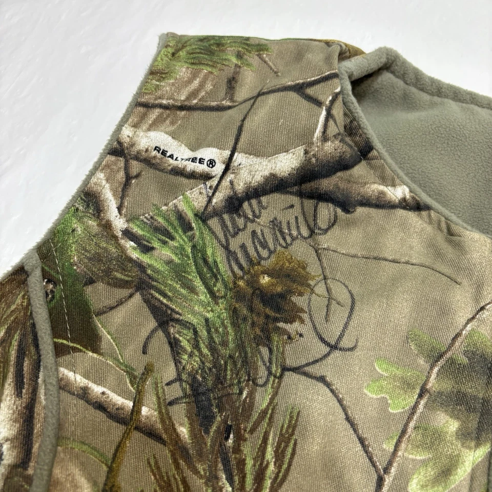 She Safari Realtree Camo Camouflage Fleece Lined Hunting Vest Women’s Large - Image 4 of 4