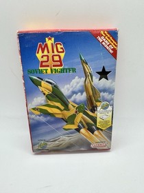 Mig 29 Soviet Fighter NES Nintendo Complete CIB Rare Star Box!