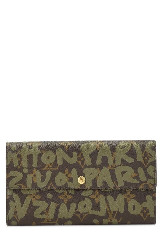 Stephen Sprouse x Louis Vuitton Green Monogram Graffiti Sarah