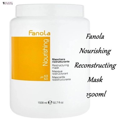 FANOLA Nutri Care Restructuring Hair Mask - 1500 ml glattes und weiches Haar / Jumbo