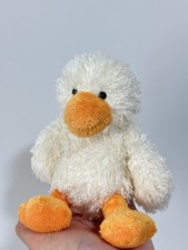 Jellycat Bunglie Cream Duck Tot EUC *WW Airmail Provided*