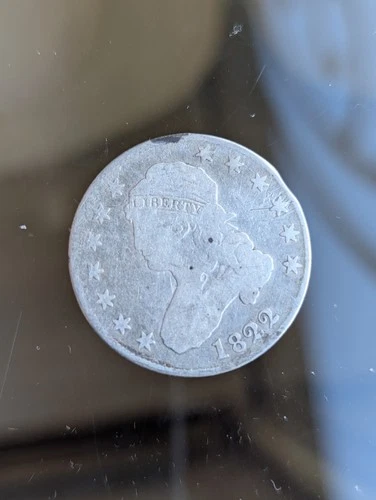 1822-P Capped Bust Quarter — photo from another recent sale