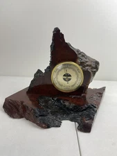 Wood Thermostar Barometer using the beauty of the natural artistic Large