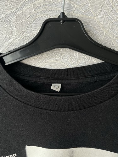 Vintage Keith Jarrett T shirt ECM Records Japan exclusive Black T Shirt Size L - Picture 4 of 7
