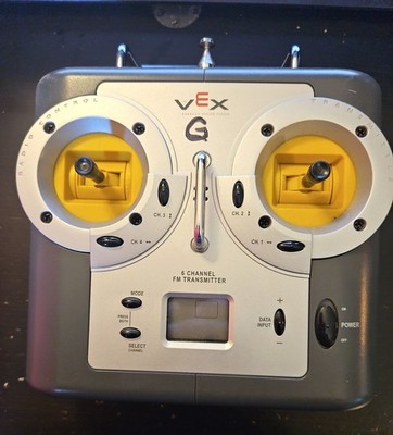 VEX Robotics v5 6 Channel FM Transmitter Receiver w Freq Mod 85 No Battery (G)