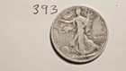 LIBERTY WALKING HALF DOLLAR, 90% SILVER, 1935-P,   -----393