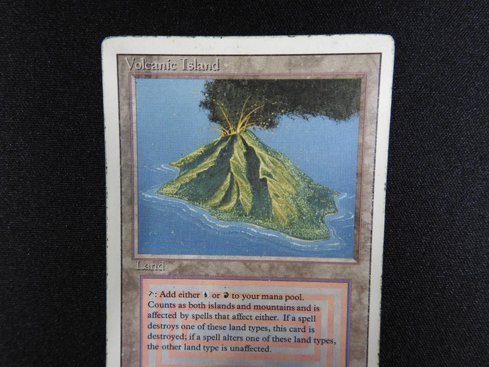 Volcanic Island HP/POOR [Revised Edition] Mtg Magic Free Tracking! - Image 2 of 4