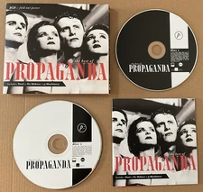 Propaganda The Best Of Rare 2x Cd ZTT Claudia Brucken Dr Mabuse 2013 + Poster