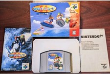 🚨🔥Vintage Wave Race 64 CIB N64 completo di scatola Nintendo 64 autentico testato