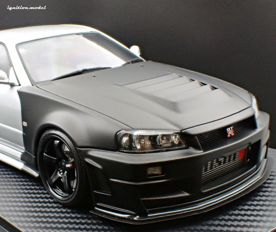ignition model IG3638 1/18 Nismo R34 GT-R Z-tune Test 2004