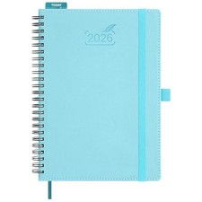 2026 Planner Weekly and Monthly 6" x Medium 6" x 8.5" Sky Blue Jan - Dec 2026