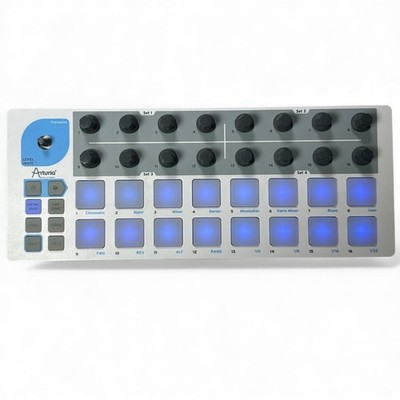 Arturia BEATSTEP Pad Controller Sequencer USB MIDI White - Works, Missing Button