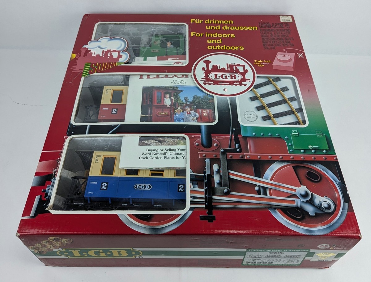 Vintage LGB Lehmann-Gross-Bahn - 72302 - Big Train Set - Cars and