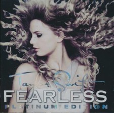 Taylor Swift: Fearless Platinum Edition 2-Disc MUSIC AUDIO CD / DVD live pop