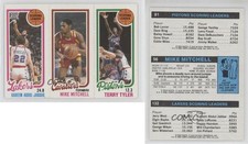 1980-81 Topps Kareem Abdul-Jabbar Mike Mitchell Terry Tyler Rookie RC HOF