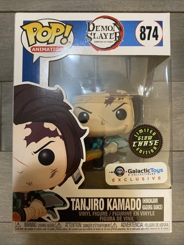 Demon Slayer - Tanjiro Kamado (Hinokami Kagura) (GITD Chase) Funko Pop Exclusive