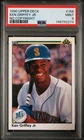 1990 Upper Deck KEN GRIFFEY JR "No Copyright" Rare Error Card #156 PSA 9 MINT