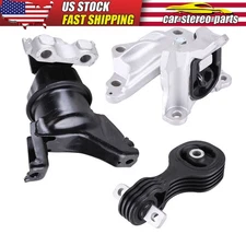 3Pcs Engine Motor/Trans Mount Set 9742 9748 9885B for 2012-2013 Honda Civic 1.8L