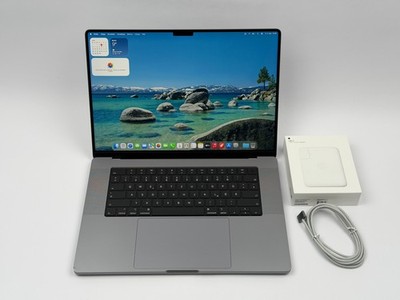 Apple MacBook Pro 16  M1 PRO 10C CPU 16C GPU 512 GB SSD 32 GB Ram 2021