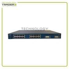 WS-C3524-PWR-XL-EN Cisco Catalyst 3524XL 1Gb 24-Ports Ethernet Switch **Pulled**