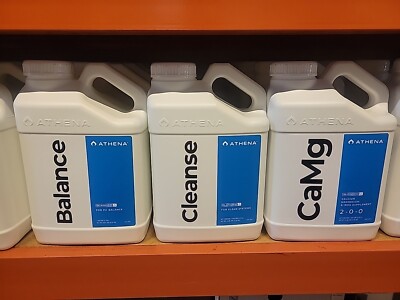 Athena Nutrients Blended Line Combo Pack, 1 Gallon Each: Balance, CaMg & Cleanse