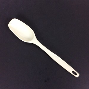 Download Foley Solid Spoon Cooking Mixing Kitchen Utensil White Nylon Plastic Mid Century | eBay