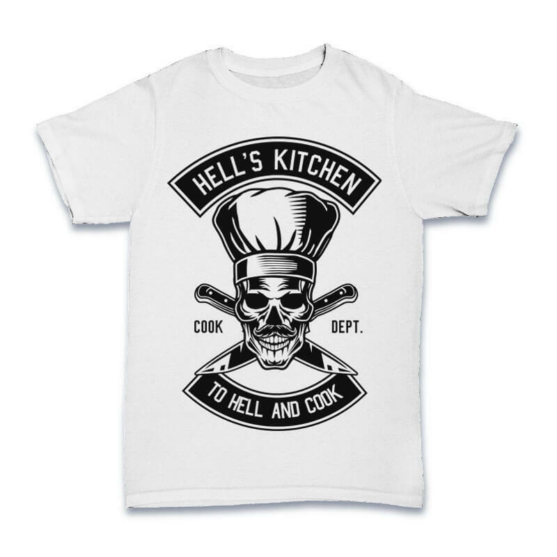 しゃつ Hell's Kitchen T Shirt Gothic York City Nyc Manhattan Hell cook S