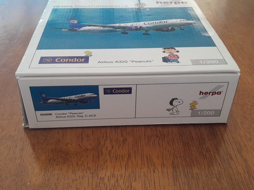 Herpa Miniaturmodelle Condor Airbus A320 Peanuts Edition 1/200 - Picture 13 of 17