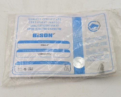 Bison 7-866-8040 Mandrino a scorrimento autocentrante a 3 ganasce 4 pollici, retro liscio - Foto 5 di 8