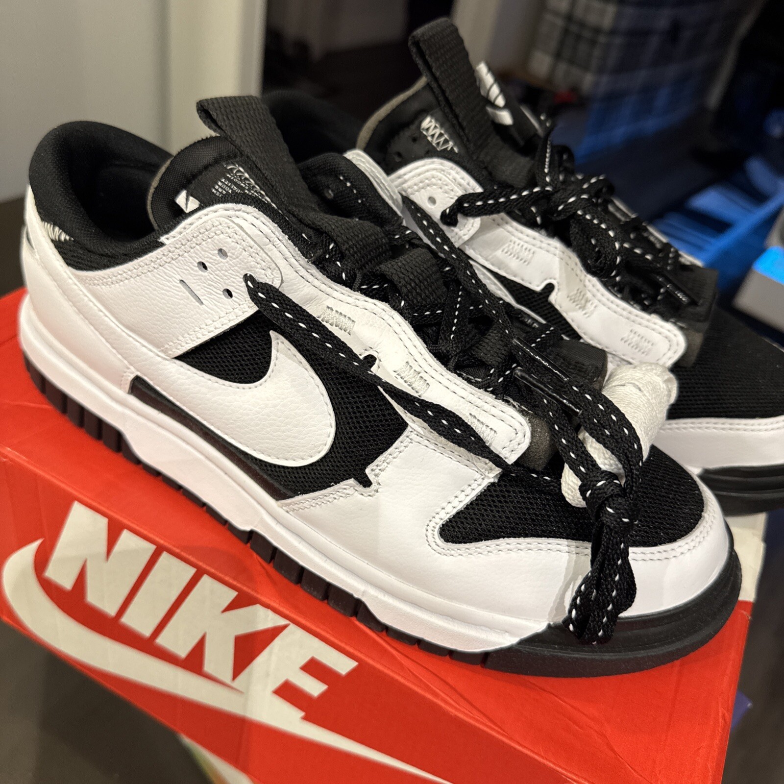 Size 9 - Nike Air Dunk Jumbo Reverse Panda