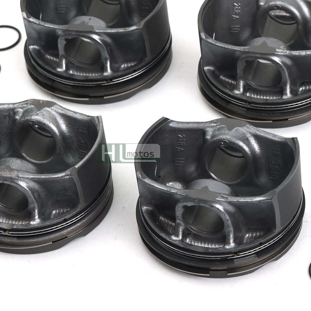 4pcs Pistons & Rings Set STD Φ82mm for Volvo S60 XC40 XC60 V60 B4204T 2