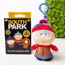 South Park Plush Danglers Stan MYSTERY Backpack Clip Plush Keychain