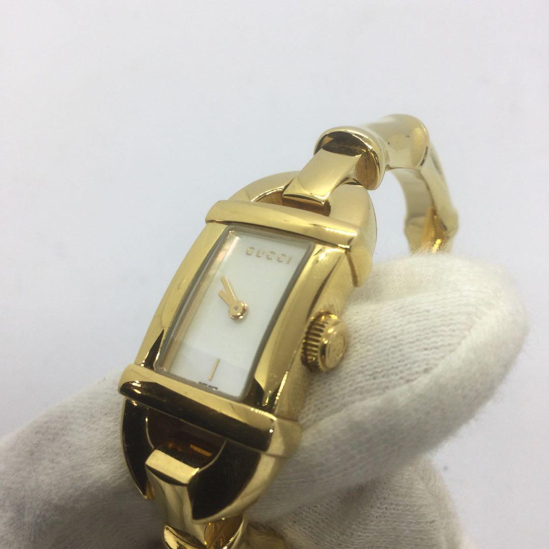 GUCCI 6800L Yellow GOLD Shell Dial Watch Women's Watch From GUCCI 6800L Yellow GOLD Shell Dial Watch Women's Watch From