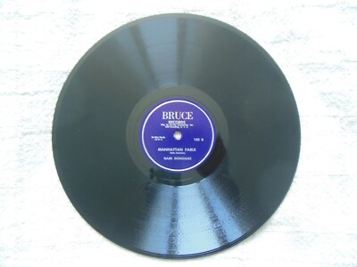 BABS GONZALES on Bruce Records - The Be-Bop Santa Claus / Manhattan Fable Ed1
