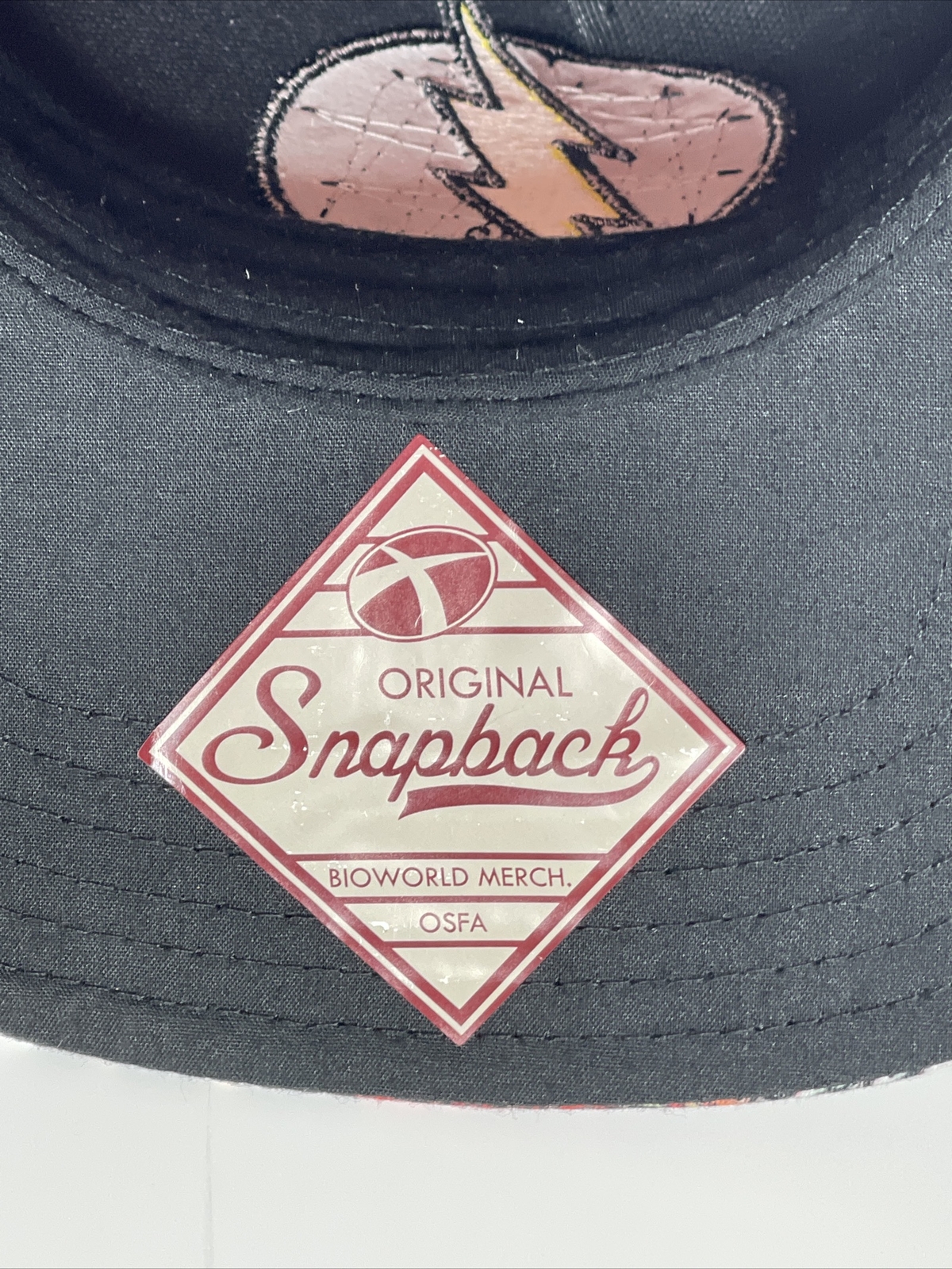 Flash DC Comics Hat Comic Graphic Print Snapback - image 8