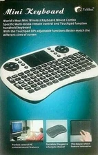 Tickbox Mini Portable Wireless Keyboard Mouse Combo Xbox 360 PS3 PCs Smart TVs