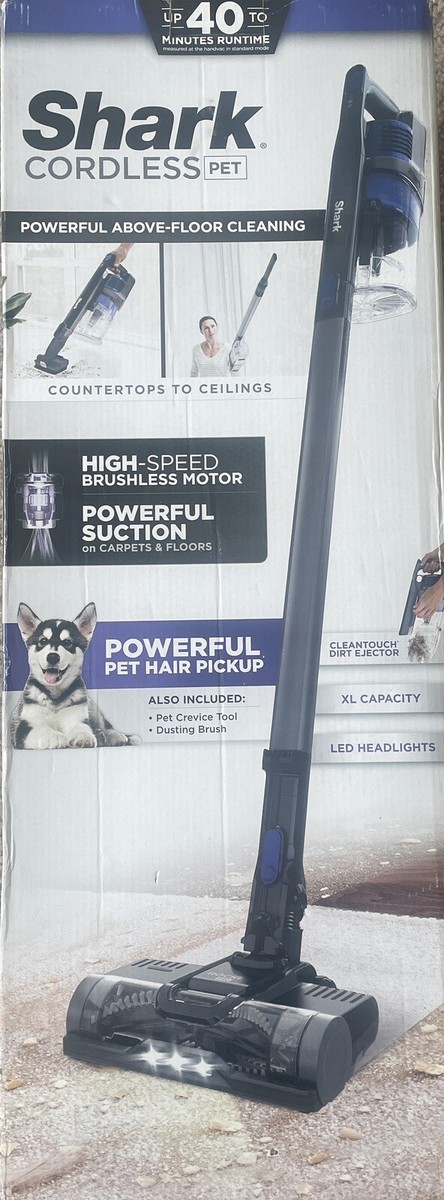 Shark Rocket IX141 Cordless Stick Vacuum Cleaner Blue Iris