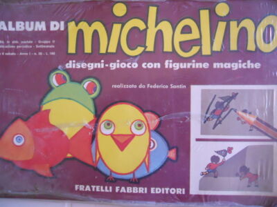 L'ALBUM di MICHELINO nº20 1969 Blisterato with Decals [G314]