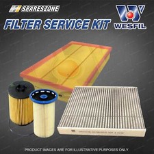 Wesfil Oil Air Fuel Cabin Filter Service Kit for Skoda Kodiaq NS 2.0L TDi