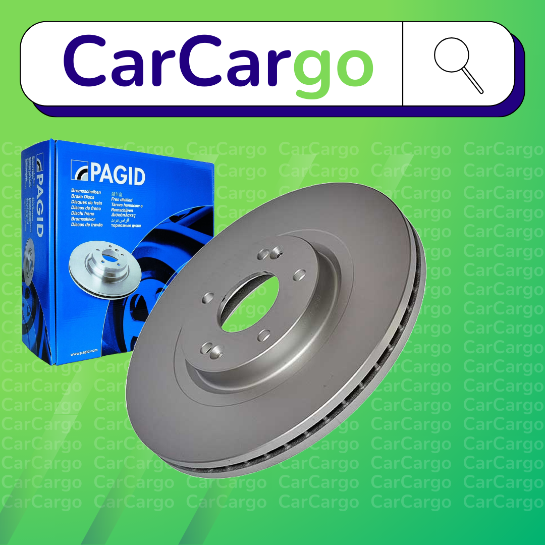 Pagid Vented Front Brake Discs Pair For Kia Sorento 2.4 GDi 2015-2018 321 mm