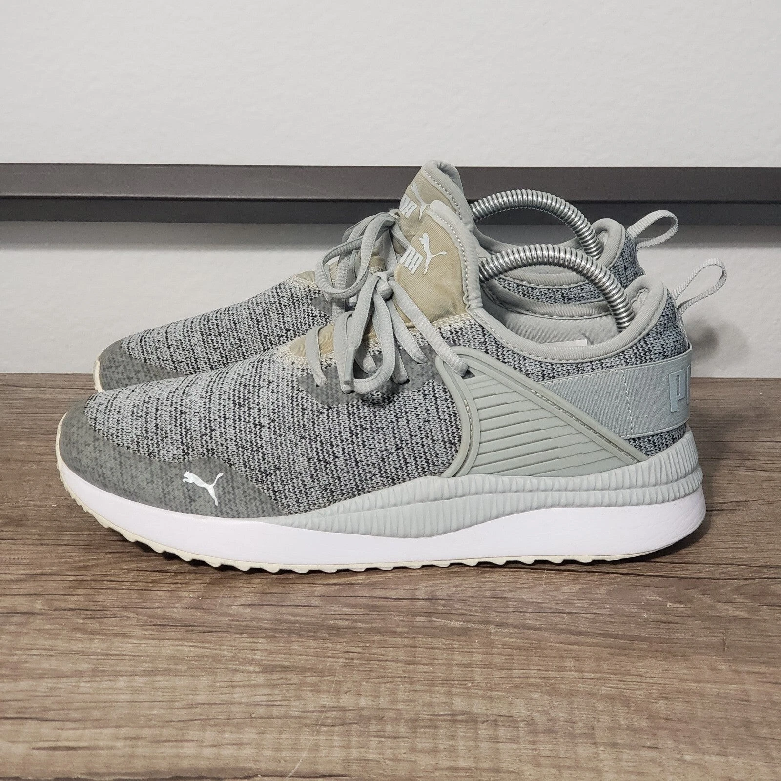 Puma Pacer Next Cage scarpe da corsa sportive da uomo sneakers taglia 7 grigie