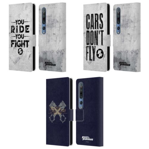 OFFICIAL FAST & FURIOUS FRANCHISE GRAPHICS LEATHER BOOK CASE FOR XIAOMI PHONES - Afbeelding 1 van 9