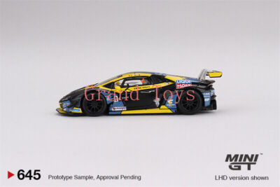 ミニカー MINIGT Lamborghini Huracan GT3 EVO #4 MINI GT 1:64 Lambo hurricane GT3 EVO #4 2022 Macau GP Macau GT Cup